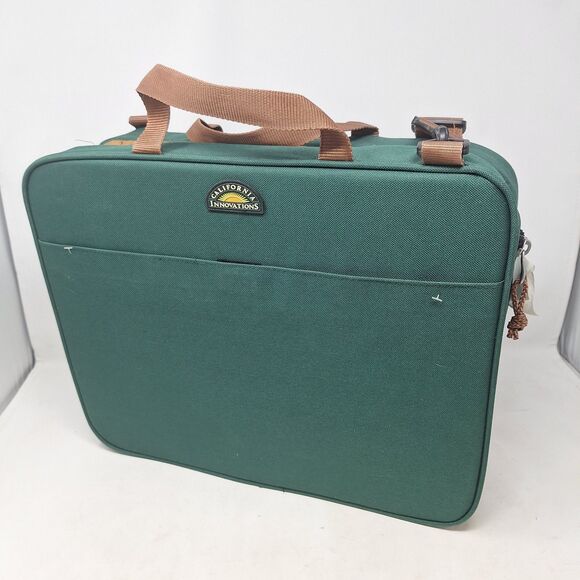 California Innovations Green Cushioned Foldable Seat Padded Stadium Seat Sports - Picture 11 of 11